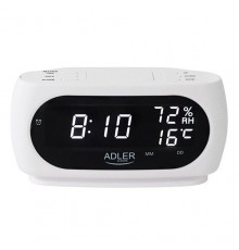 Alarm clock ADLER AD 1186 white