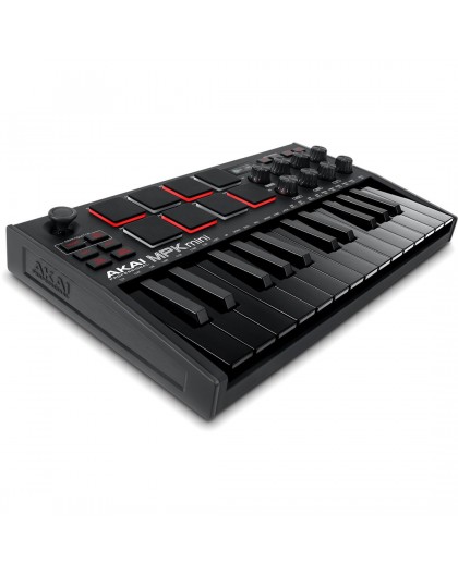 AKAI MPK Mini MK3 Control keyboard Pad controller MIDI USB Black