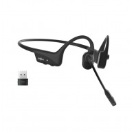 SHOKZ OpenComm2 UC 2025 Upgrade Wireless Bluetooth Bone Conduction Videoconferencing Headset with USB-C Charging Port and USB-A 
