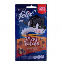 FELIX Play Tubes Chicken, Liver - dry cat food - 50 g