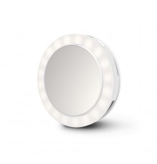 Ecomed 23603 makeup mirror Freestanding Round White