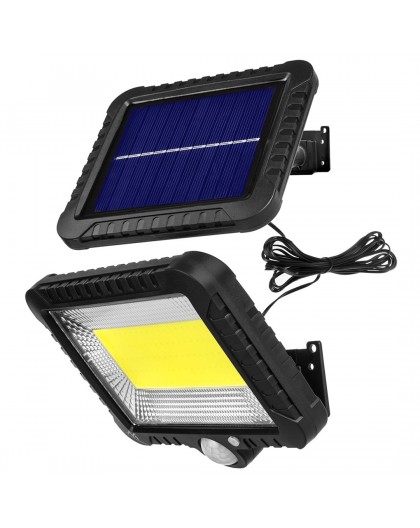 Maclean Energy MCE438 Solar LED Floodlight with motion sensor, IP44, 5W, 400lm, 6000K cold white, lithium battery 1300 mAh, 5.5V