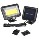 Maclean Energy MCE438 Solar LED Floodlight with motion sensor, IP44, 5W, 400lm, 6000K cold white, lithium battery 1300 mAh, 5.5V