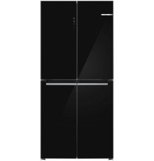 Bosch Serie 4 KMC85LBEA side-by-side refrigerator Freestanding 547 L E Black