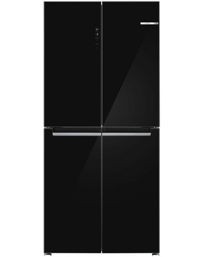 Bosch Serie 4 KMC85LBEA side-by-side refrigerator Freestanding 547 L E Black