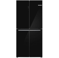 Bosch Serie 4 KMC85LBEA side-by-side refrigerator Freestanding 547 L E Black