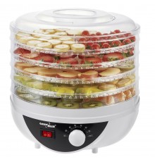 GreenBlue mushroom, vegetable and fruit dryer, 250W power, very quiet, 5 sieves, GB195