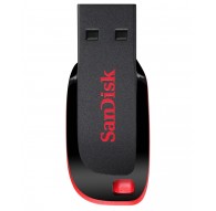 SanDisk Cruzer Blade USB mälupulk 32 GB USB Type-A 2.0 Musta, Punane