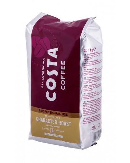 Coffee Bean COSTA PROFESSIONAL 1KG BRIGHT BL 100% ARABICA