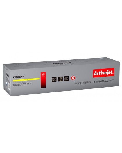 Activejet ATB-245YN Toner (replacement for Brother TN-245Y Supreme 2200 pages yellow)