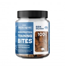 WIEJSKA ZAGRODA Monoprotein training bites Wild boar - dog treat - 150g