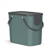 ROTHO Albula Dark green - waste sorting container - 25l