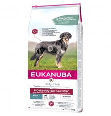 EUKANUBA Daily Care Adult Mono Protein Salmon - dry dog food - 12 kg