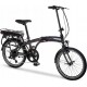 Snapp City-E Graphite folding electric bicycle