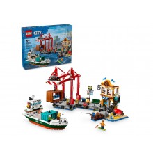 LEGO CITY 60422 Seaside Harbour with Cargo Ship