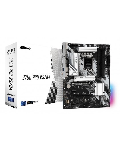 Asrock B760 Pro RS/D4 Intel B760 LGA 1700 ATX