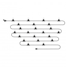 Garland 20m + 22 filament bulbs