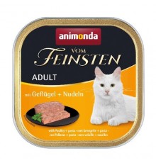 ANIMONDA Vom Feinsten Adult Poultry with pasta - wet cat food - 100g