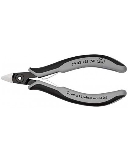 Knipex 125mm precision side cutters ESD