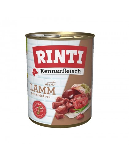 RINTI Kennerfleisch Lamb - wet dog food - 800g