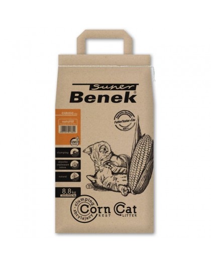 Certech Super Benek Corn Cat - Corn Cat Litter Clumping 14 l