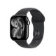 Apple Watch Series 11Â GPSÂ 42mmÂ Jet Black Aluminium Case with Black Sport Band - S/M