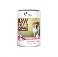 RAW PALEO Puppy Monoprotein Pork - wet food for puppies - 400 g