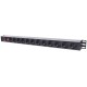 Intellinet Vertical Rackmount 12-Output Power Distribution Unit (PDU), EU CEE 7/3 Outlets, With On/Off Switch and Overload Prote
