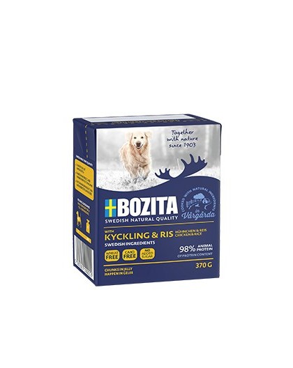Bozita 4262 dogs moist food Chicken Adult 370 g