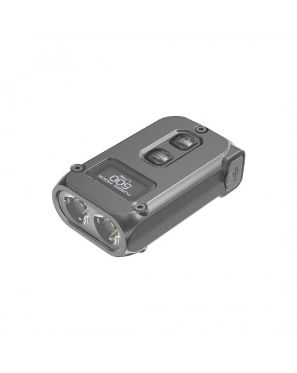 Nitecore TINI 2 pendant flashlight gray