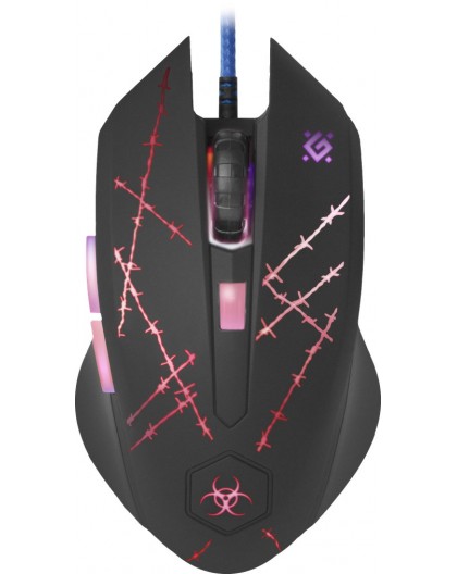 Defender Forced GM-020L mouse Gaming Ambidextrous USB Type-A Optical 3200 DPI