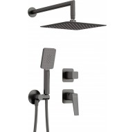 Concealed shower set