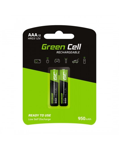 Green Cell GR07 household battery Rechargeable battery AAA Nickel-Metal Hydride (NiMH)