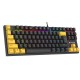 Tracer HORNET 87 keyboard Mouse included Gaming USB QWERTY English Black, Yellow