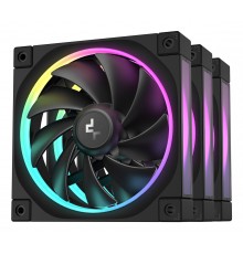 DeepCool FL12-3 in 1 Computer case Fan 12 cm Black 3 pc(s)