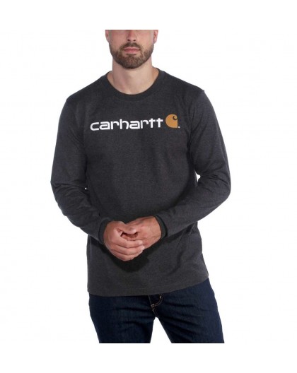Carhartt Core Logo No Hoodie T-Shirt L/S