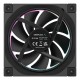 DeepCool FL12-3 in 1 Computer case Fan 12 cm Black 3 pc(s)