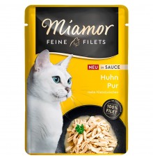 MIAMOR Feine Filets Chicken in sauce - wet cat food - 100g