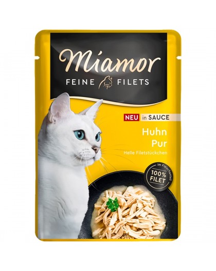 MIAMOR Feine Filets Chicken in sauce - wet cat food - 100g