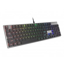 GENESIS Thor 420 RGB keyboard Gaming USB QWERTY US International Silver