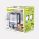 Maestro MR053 electric kettle 1.7 L 2200 W Black, Transparent