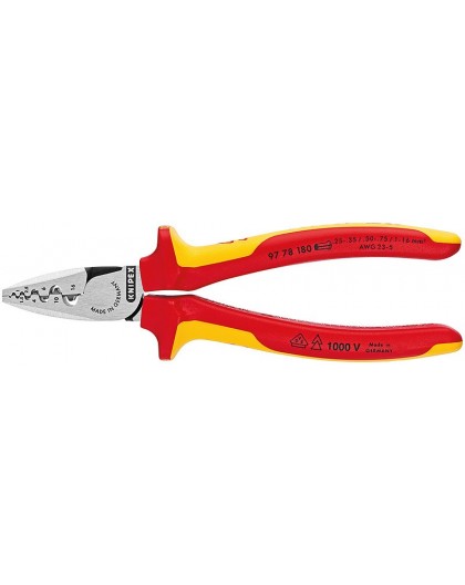 Knipex 97 78 180 cable crimper Combination tool
