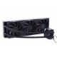 Alphacool T38 Processor Liquid cooling kit 12 cm Black