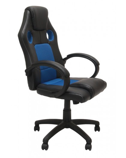 Topeshop FOTEL ENZO NIEB-CZAR office/computer chair Padded seat Padded backrest