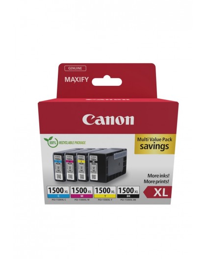 Canon 9182B010 ink cartridge 4 pc(s) Original High (XL) Yield Black, Cyan, Magenta, Yellow