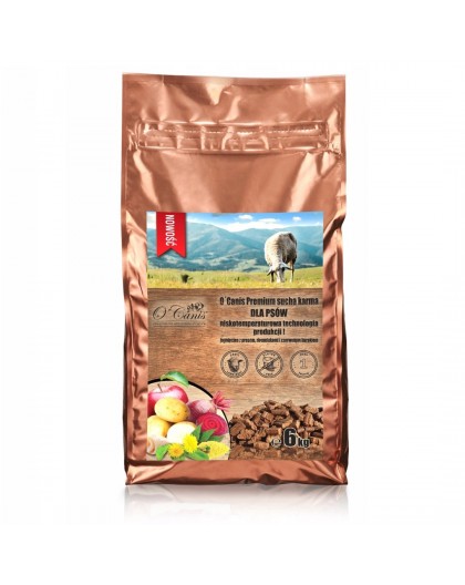 O'CANIS Premium Lamb with millet, potatoes, and red beetroot - dry dog food - 6kg