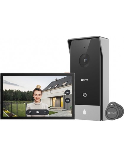 EZVIZ HP5 video intercom system 17.8 cm (7") Black, Silver
