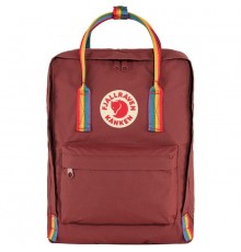 Fjällräven Kanken Rainbow backpack Casual backpack Bordeaux Vinylon