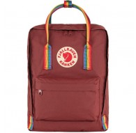 Fjällräven Kanken Rainbow backpack Casual backpack Bordeaux Vinylon