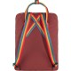 Fjällräven Kanken Rainbow backpack Casual backpack Bordeaux Vinylon